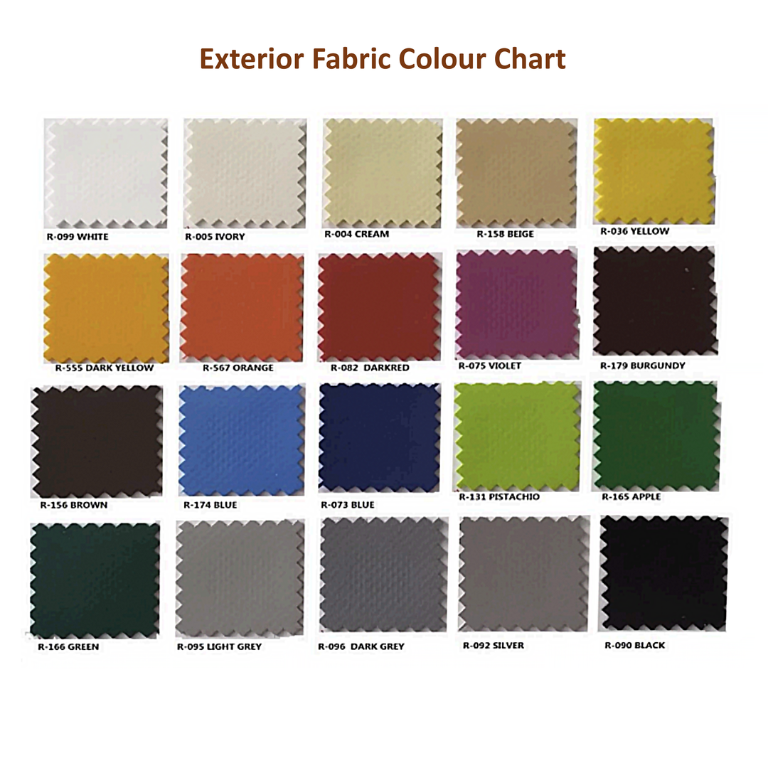 Yurt canvas colour options