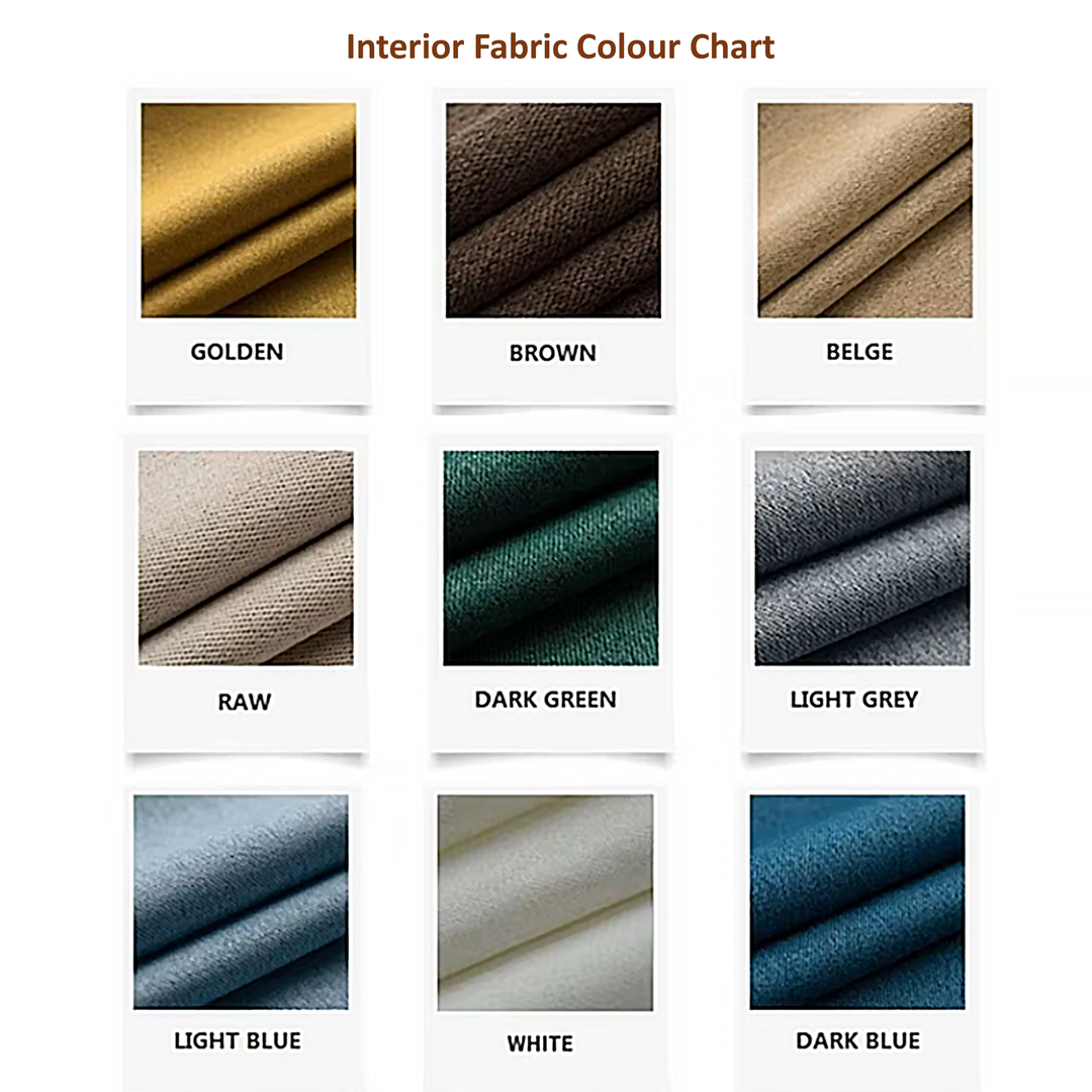 Yurt interior colour options