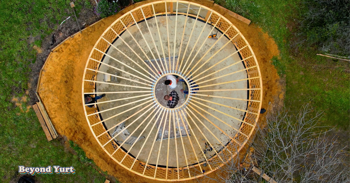 7 metre yurt in Western Australia